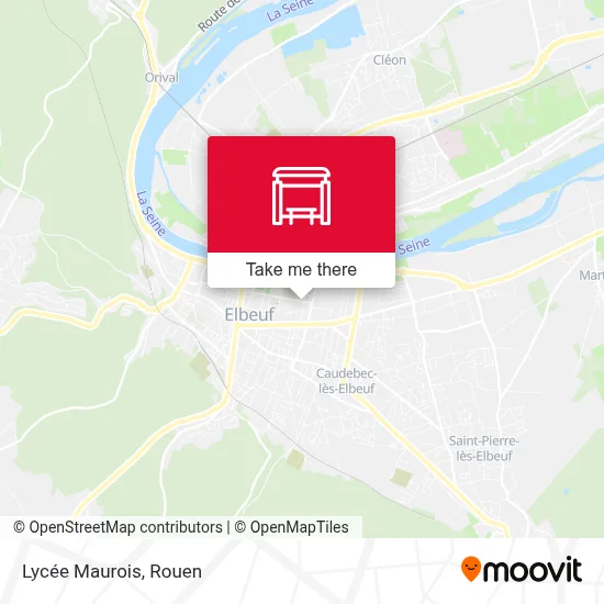Lycée Maurois map