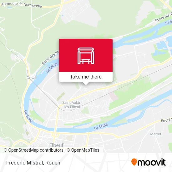 Frederic Mistral map