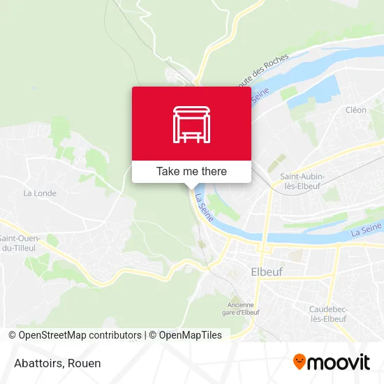 Abattoirs map