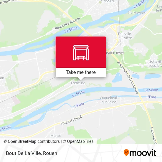 Bout De La Ville map