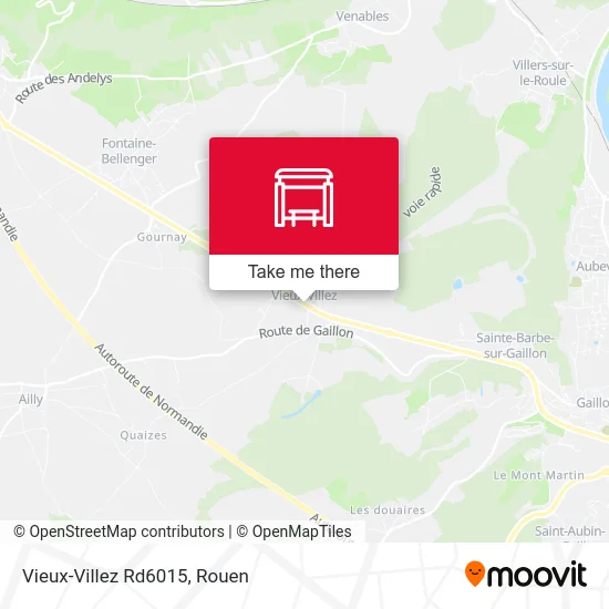 Vieux-Villez Rd6015 map