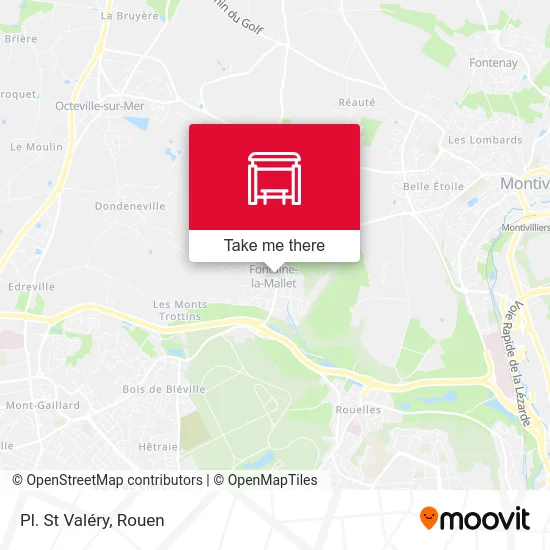Pl. St Valéry map