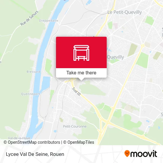 Mapa Lycee Val De Seine