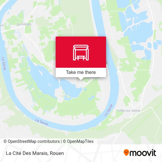 La Cité Des Marais map