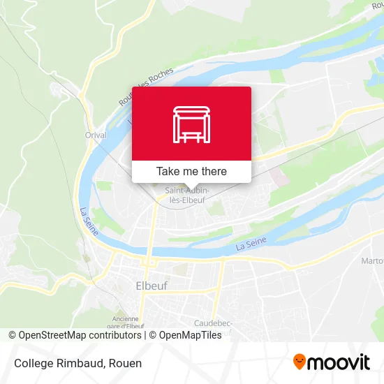 Mapa College Rimbaud