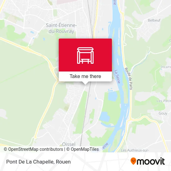 Pont De La Chapelle map