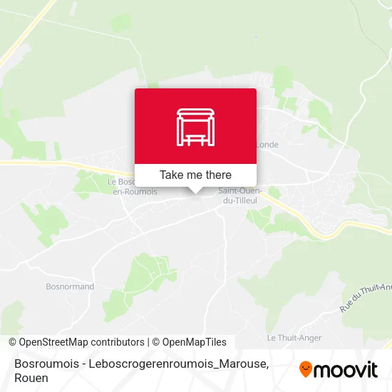 Bosroumois - Leboscrogerenroumois_Marouse map