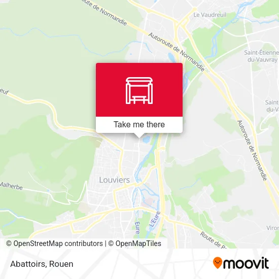 Abattoirs map