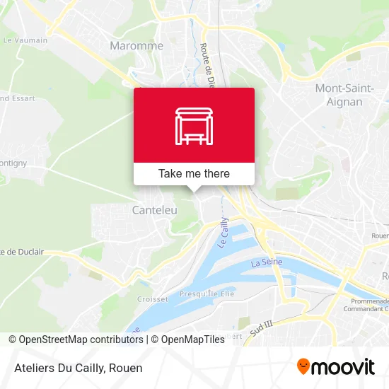 Ateliers Du Cailly map