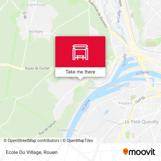 Ecole Du Village map