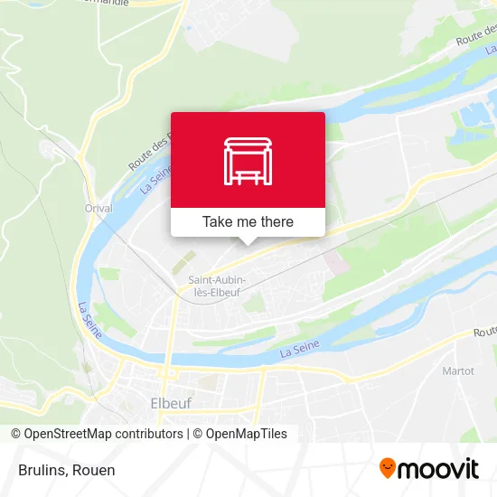 Brulins map