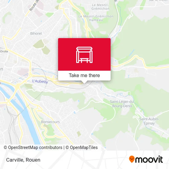 Carville map