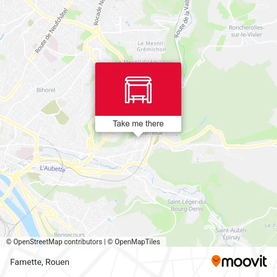 Famette map