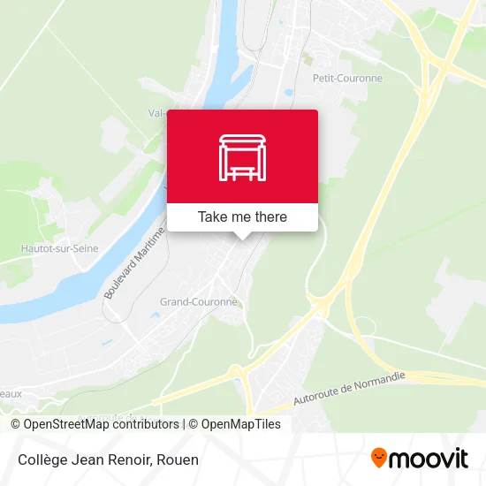 Collège Jean Renoir map