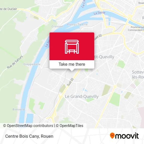 Centre Bois Cany map