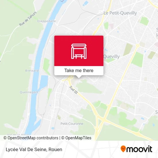 Lycée Val De Seine map