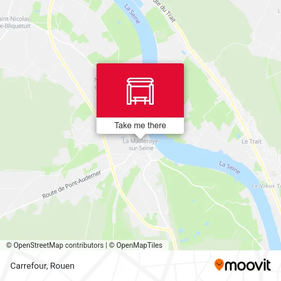 Carrefour map