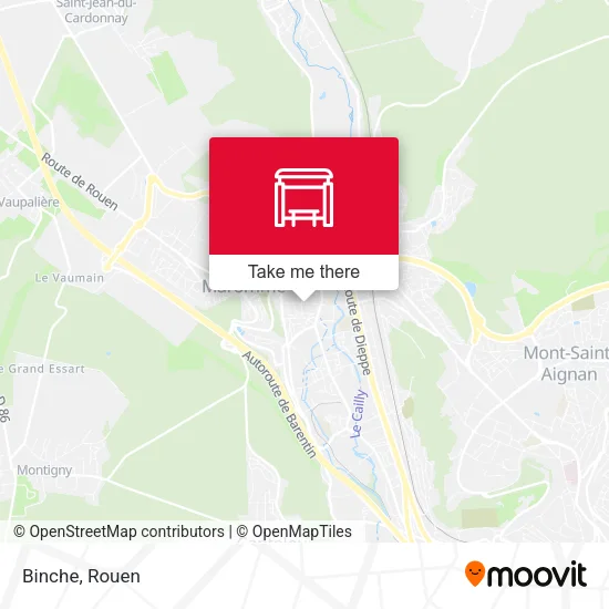 Binche map