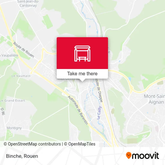 Binche map