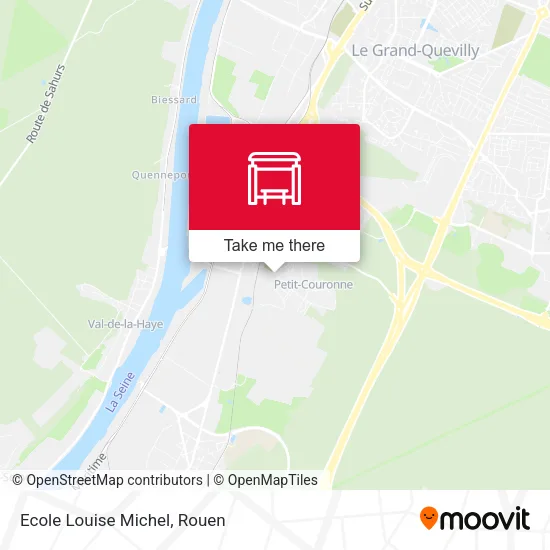 Ecole Louise Michel map