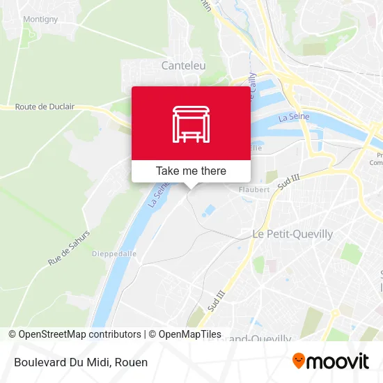 Boulevard Du Midi map