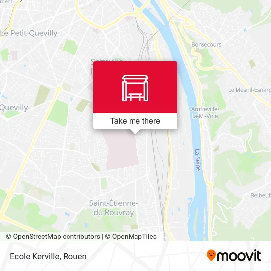 Ecole Kerville map