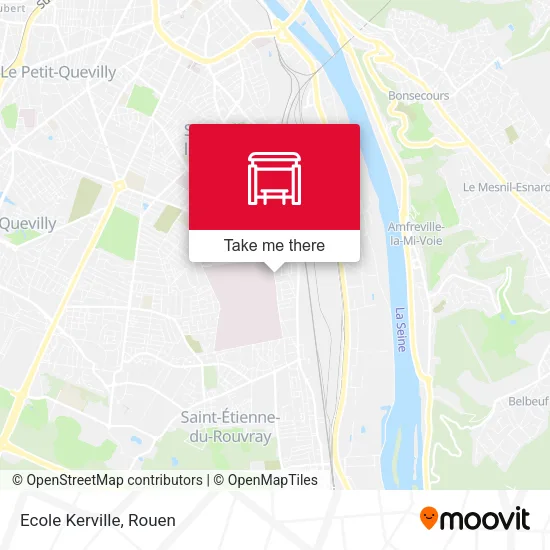 Ecole Kerville map