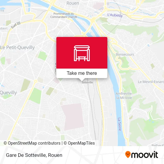 Gare De Sotteville map
