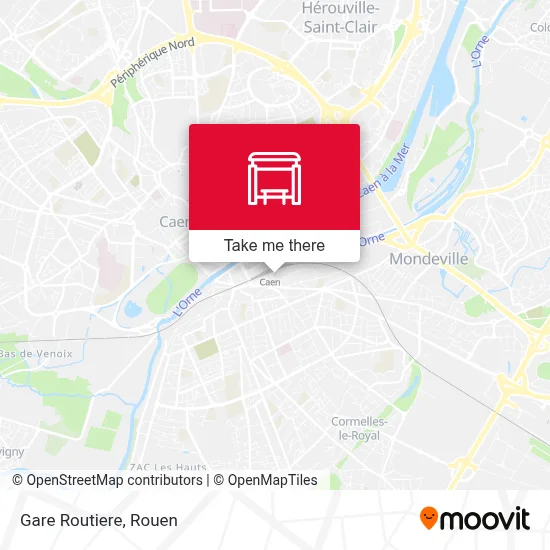 Gare Routiere map