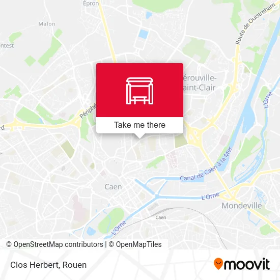 Mapa Clos Herbert