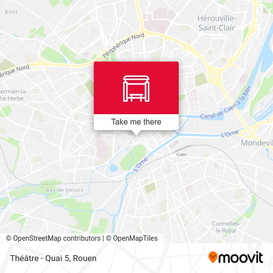 Théâtre - Quai 5 map