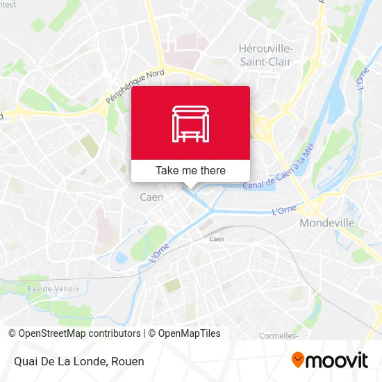 Mapa Quai De La Londe