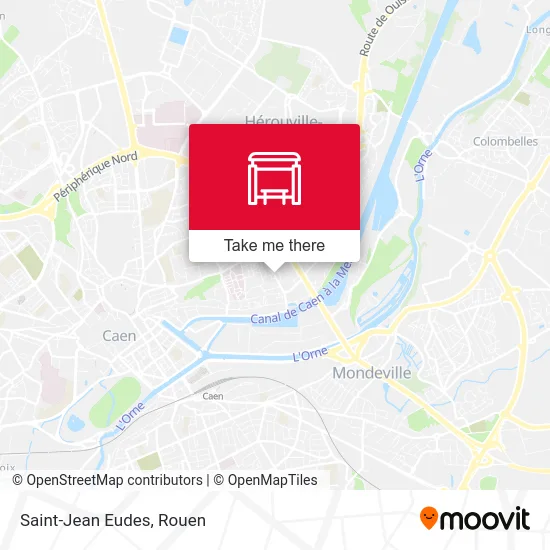 Mapa Saint-Jean Eudes