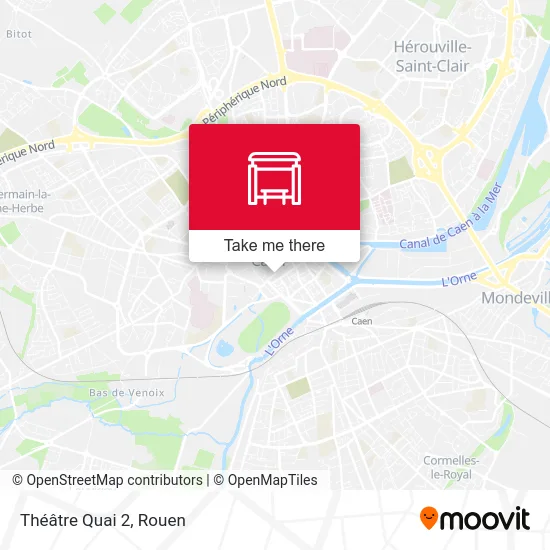 Théâtre Quai 2 map