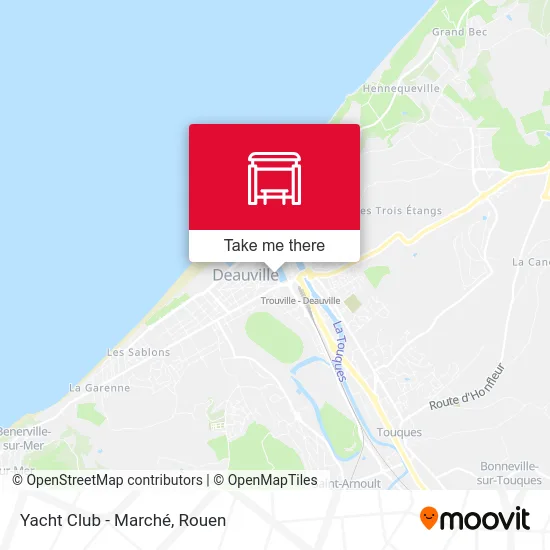 Yacht Club - Marché map