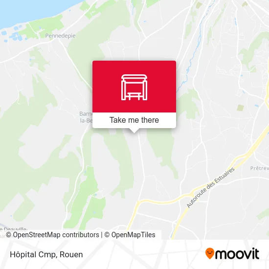 Mapa Hôpital Cmp