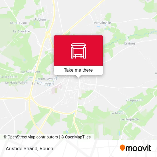 Mapa Aristide Briand