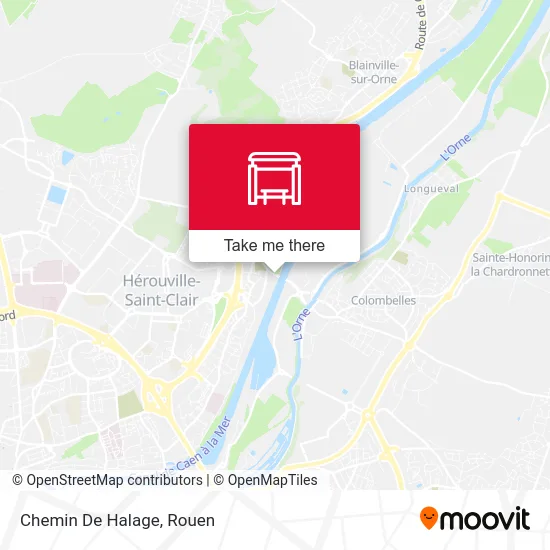 Mapa Chemin De Halage