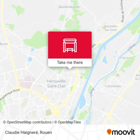 Claudie Haigneré map