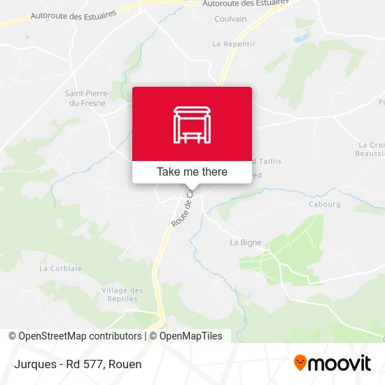 Jurques - Rd 577 map