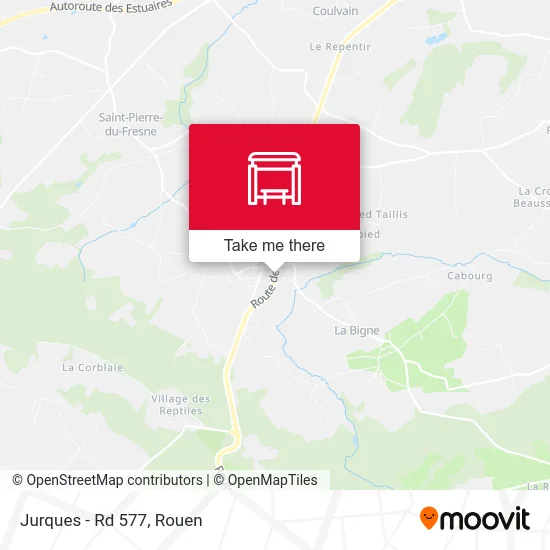 Jurques - Rd 577 map