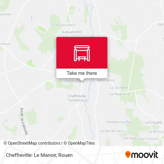 Mapa Cheffreville: Le Manoir