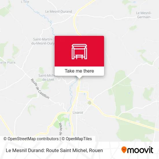 Le Mesnil Durand: Route Saint Michel map