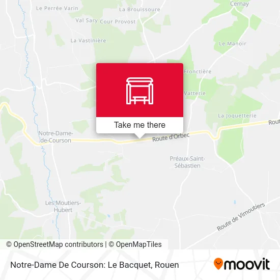 Notre-Dame De Courson: Le Bacquet map