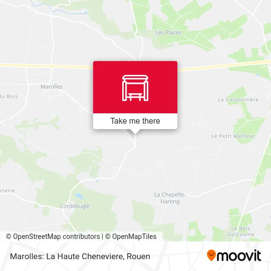 Marolles: La Haute Cheneviere map
