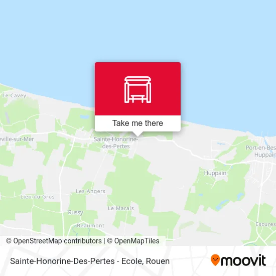 Sainte-Honorine-Des-Pertes - Ecole map