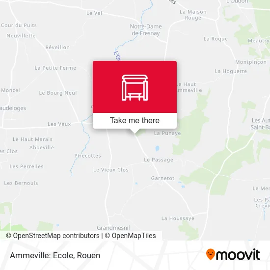 Ammeville: Ecole map
