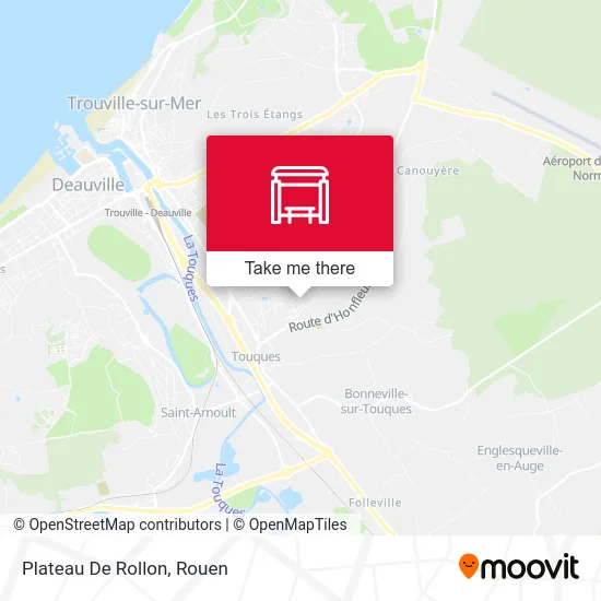 Plateau De Rollon map