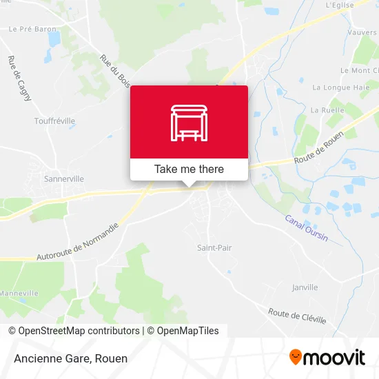 Mapa Ancienne Gare