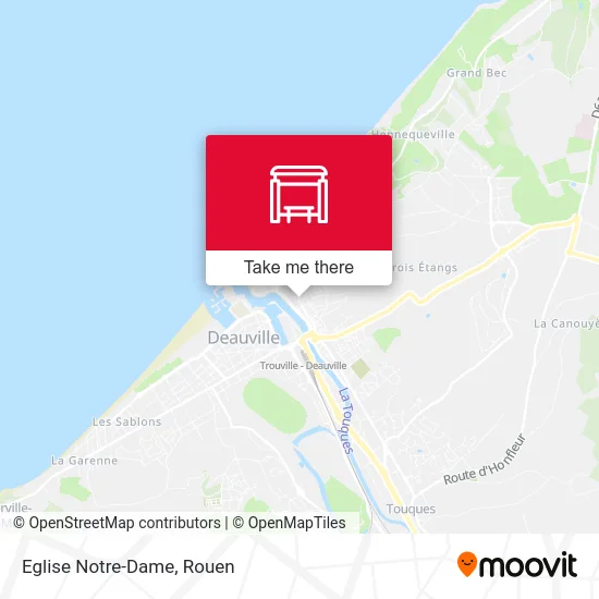 Mapa Eglise Notre-Dame